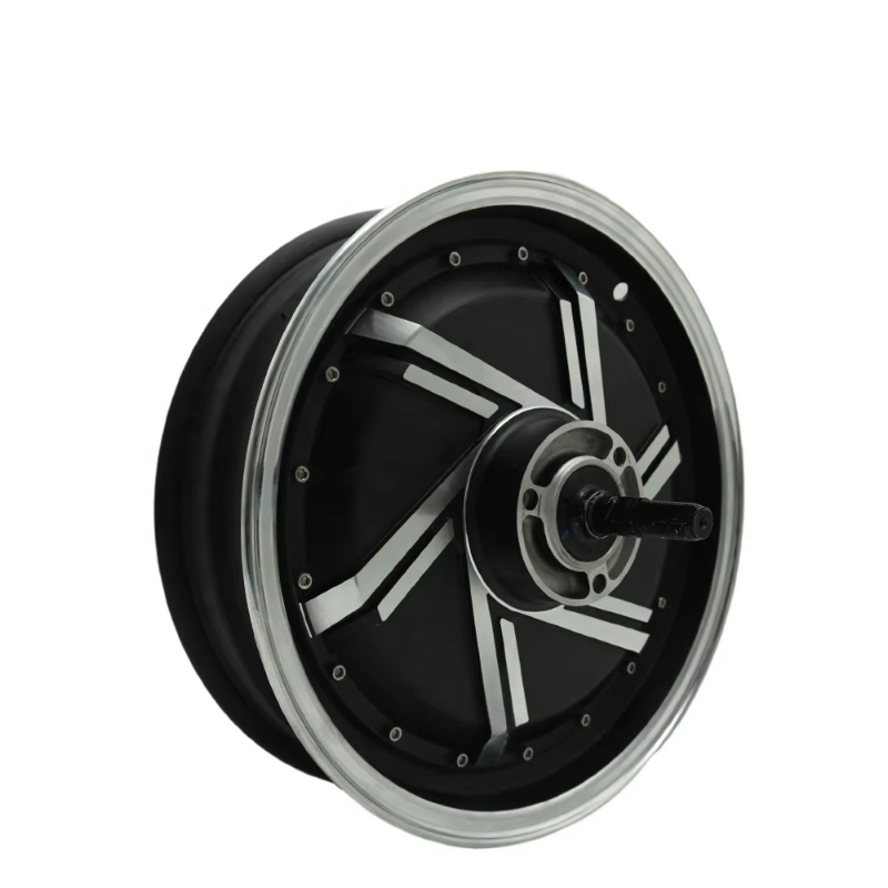 72V 8000W Brushless Hub Motor - 13X3.5 بوصة 8000 واط 72 فولت