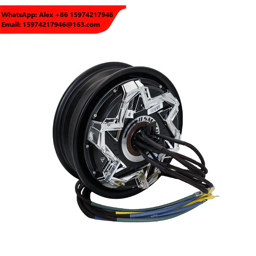 12000W Electric Motorcycle Hub Motor - محرك QS مقاس 12×3.5 بوصة طراز
