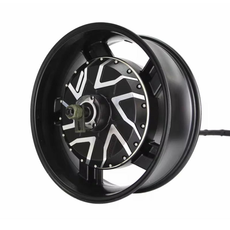 12000W Electric Motorcycle Hub Motor - QS موتور 12000 واط 17X6.0 بوصة