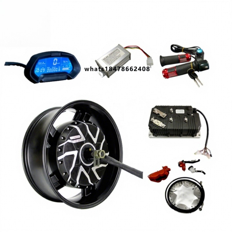 دراجة نارية كهربائية قوية للغا - مراجعة 12000W Electric Motorcycle Hub Motor وسعره