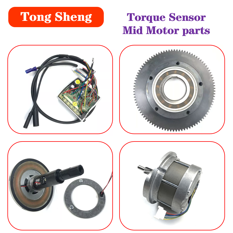 Tongsheng TSDZ2 منتصف محرك درا - مراجعة Torque Sensor Mid Drive Motor Kit وسعره