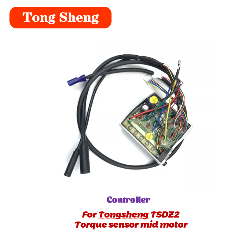Tongsheng TSDZ2 منتصف محرك درا - مراجعة Torque Sensor Mid Drive Motor Kit وسعره
