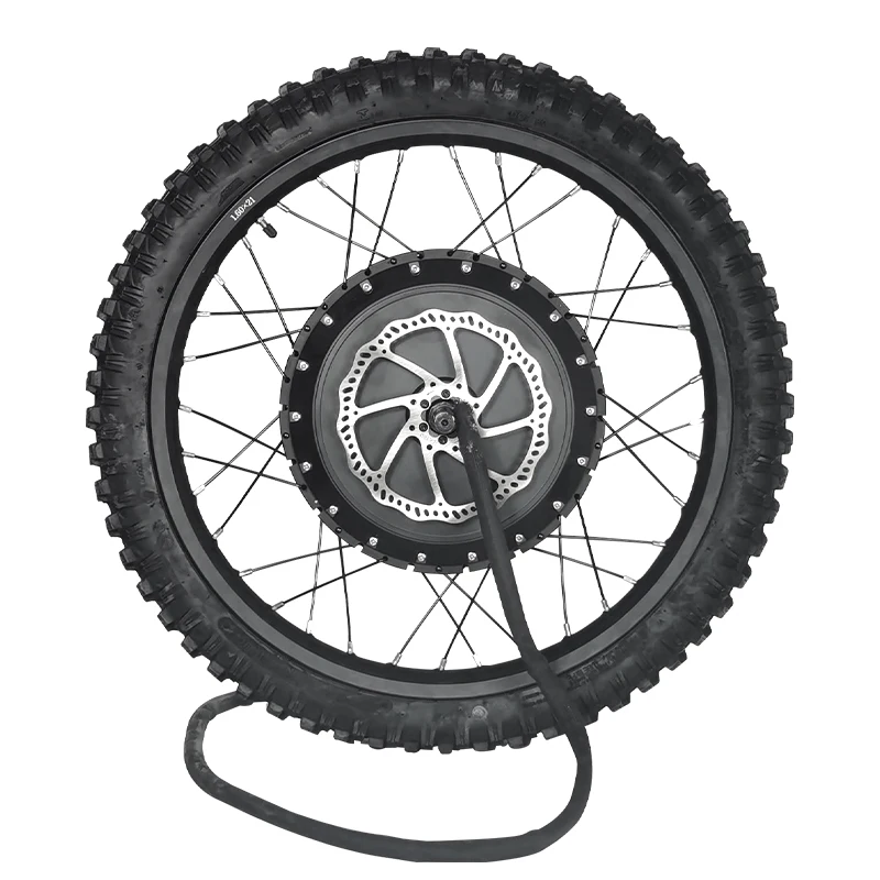 محرك محور العجلة الخلفية 6000  - مراجعة 12000W Electric Motorcycle Hub Motor وسعره