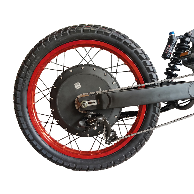 محرك QS273 بقوة 8000 واط/12000 - مراجعة 12000W Electric Motorcycle Hub Motor وسعره