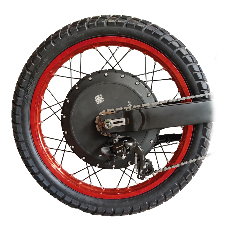 QS273 موتور 8000 واط/12000 واط - مراجعة 12000W Electric Motorcycle Hub Motor وسعره