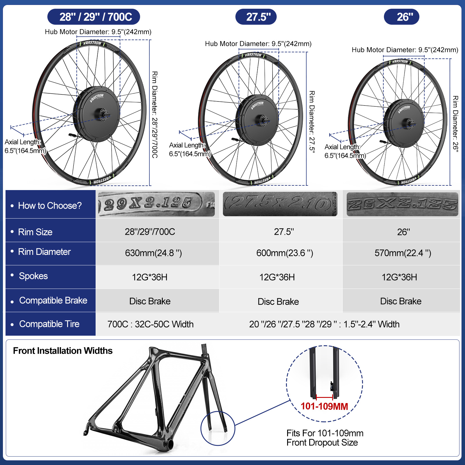 [متوفر في الولايات المتحدة] طق - مراجعة 48V 1500W Rear Hub Motor With Battery وسعره