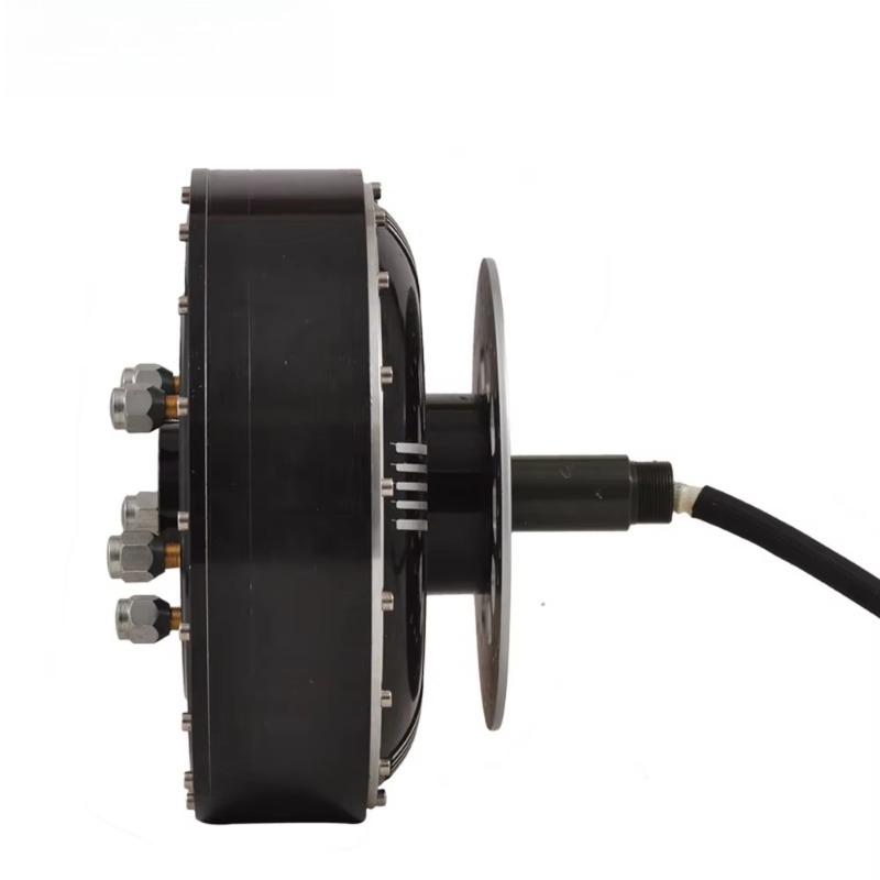 محرك عجلة كهربائي بدون فرشاة و - مراجعة 72V 8000W Brushless Hub Motor وسعره