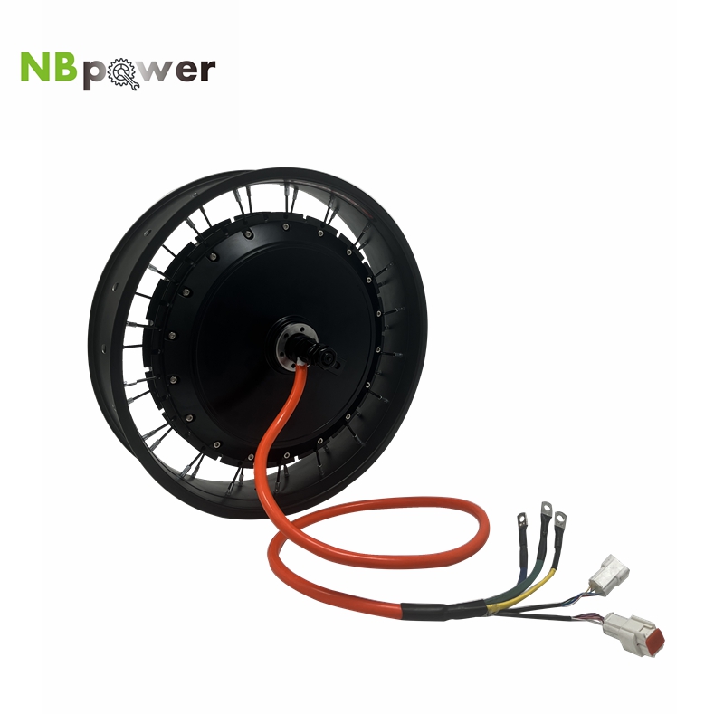 NBpower/QS273 40H 20x4/24x4/26 - مراجعة 72V 8000W Brushless Hub Motor وسعره